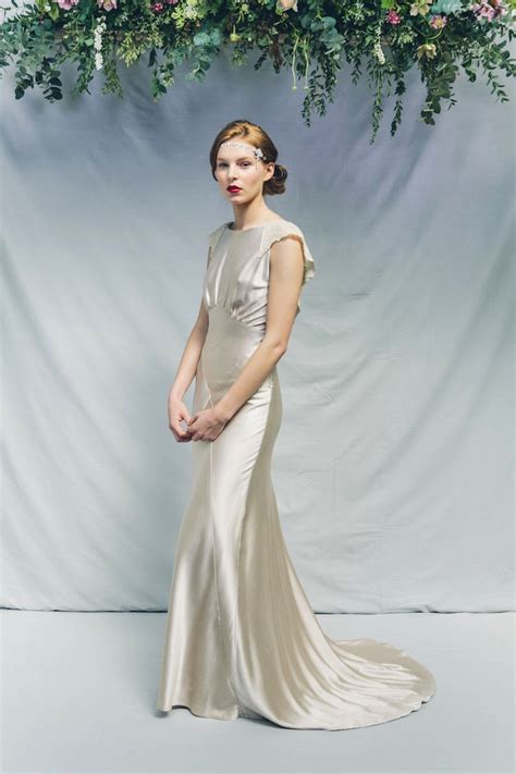 1930 inspired wedding dress